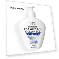 NEWDERMIS Мицеллярный пенящийся гель для умывания Романтик MICELLAR FOAMING GEL CLEANSER ROMANTIC 300.0