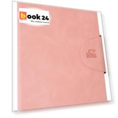 Ежедневник недат. А5 136л "Snap book. No 1" розовый, иск.кожа, интегр.переплет, клапан, офсет, ляссе