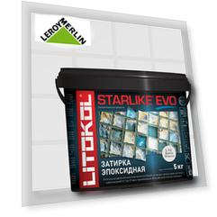 Затирка эпоксидная LITOKOL Starlike Evo S.102 цвет белый лёд 5 кг