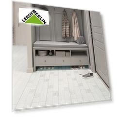 Керамогранит LB Ceramics Брюгген Орнаменто 20x60 см 0.96 м² цвет белый/серый/серебристый