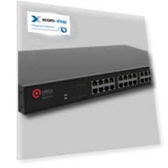 Коммутатор PoE QTECH QSW-4610-28T-LPOE-AC L2, 24*10/100/1000BASE-TX, 4*100/1000Base-X SFP, 16K MAC-адресов, 4К VLAN, 8 Queue, 100-240V АС, POE 185 Вт