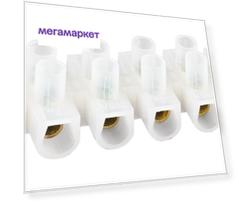 Колодка клеммная 6х16кв.мм 12пар NTB-UPE-S12-30/WH полиэтилен бел. Navigator 71006 ( 1шт.