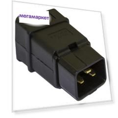 Hyperline CON-IEC320C20 Разъем IEC 60320 C20 220В 16A на кабель, контакты на винтах плоски