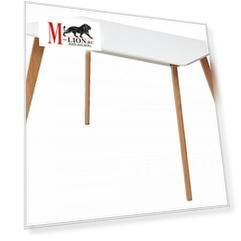Стол ABELE 120 белый | массив бука