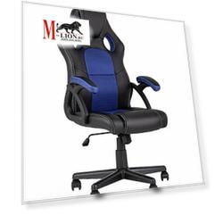 Игровое кресло | компьютерное TopChairs Concorde синее геймерское