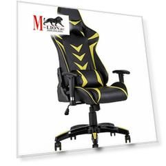 Игровое кресло | компьютерное TopChairs Corvette желтое геймерское