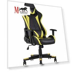 Игровое кресло | компьютерное TopChairs Gallardo желтое геймерское