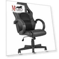 Игровое кресло | компьютерное TopChairs Renegade черное геймерское