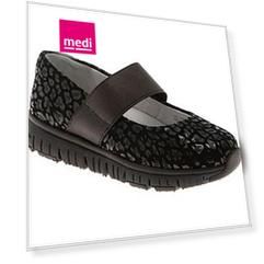 Туфли Мери Джейн демисезонные для девочки Sursil-Ortho чёрные