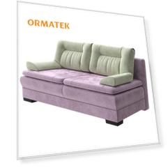 Орматек Диван-кровать Easy Home Hard (Ткань: Велюр Лофти Слива/Лофти Олива) 150x200