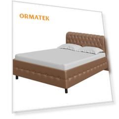 Мягкая Кровать Орматек Como (Veda) 4 (Экокожа Athens Орех) 180x190
