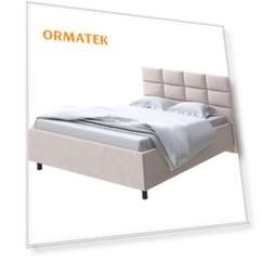 Мягкая Кровать Орматек Como (Veda) 8 (Ткань: Рогожка Тетра Бежевый) 180x200