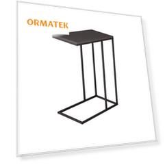 Орматек Стол придиванный Агами (МДФ Графит) 50x31