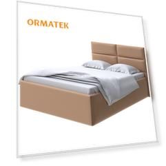 Мягкая Кровать Орматек Clever (Экокожа Бронзовый перламутр) 140x200