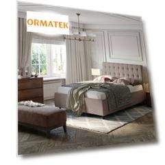Кровать Scarlett 140x190, микрофибра Diva Нюд
