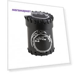 Dragon Black Leather Dice Cup