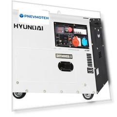 Дизельный генератор HYUNDAI DHY 8000SE-3