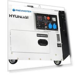 Дизельный генератор Hyundai DHY 8500SE