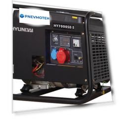 Бензиновый генератор HYUNDAI HY 7000SE-3