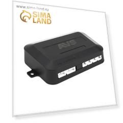 Парктроник AVS, PS-124U, 4 датчика+коннекторы, с цифровым табло