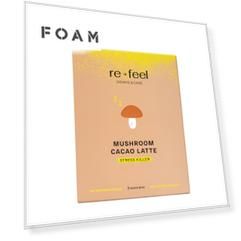 Re-Feel Re-Feel Какао-латте с рейши и специями Mushroom Cacao Latte (саше) 72 гр