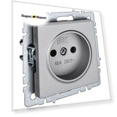 Розетка IEK BR-R10-10 BRITE, 10 А