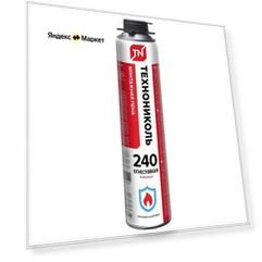 Монтажная пена ТЕХНОНИКОЛЬ 240 PROFESSIONAL 1 шт. 1 шт. 1000 мл