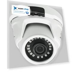 Видеокамера IP Space Technology ST-S2543 POE (3,6mm) 2,1MP (1920*1080), уличная купольная с ИК подсветкой до 20 м, 18 SMD LED, 1/2,7" Progressive Scan