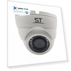 Видеокамера IP Space Technology ST-174 M IP HOME POE (2,8mm) 3MP (2304*1296), уличная купольная антивандальная с ИК подсветкой до 30 м, 18 SMD IR LED,