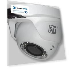 Видеокамера IP Space Technology ST-S5503 POE (2,8-12mm) 5MP (2880*1616), уличная купольная с ИК подсветкой до 20 м, 24 SMD LED, 1/2,8" Progressive Sca