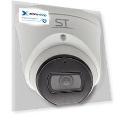 Видеокамера IP Space Technology ST-VK4525 PRO STARLIGHT (2,8mm) 4 MP (2592*1520), уличная купольная с ИК подсветкой до 50 м, 2 IR LED, 1/2,8" Sony sta