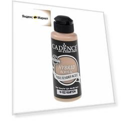 Акриловая краска Cadence Hybrid Acrylic Paint. Cardboard H-102