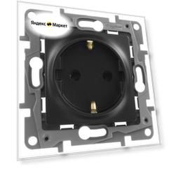 Розетка Legrand 672621 Etika, 16 А, с заземлением