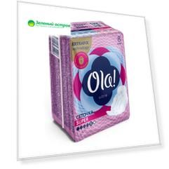 Прокладки Ola! Ultra Super 8 шт с сеточкой