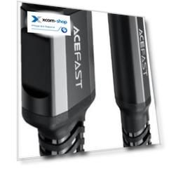 Кабель ACEFAST C1-08 USB Type-C/Mini Jack 3.5mm, 1.2м, чёрный