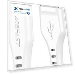 Кабель ACEFAST C3-02 USB Type-A/Lightning, 1.2м, для подзарядки/передачи данных, белый