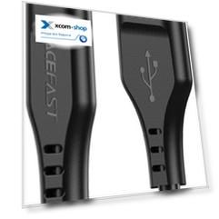 Кабель ACEFAST C3-09 USB Type-A/Micro-USB, 1.2м, для подзарядки/передачи данных, чёрный