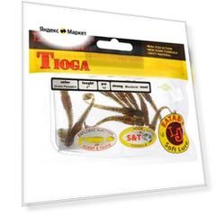 Виброхвосты съедобные LJ Pro Series TIOGA (50 мм, 10 шт)