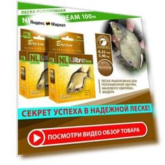 Леска для рыбалки AQUA NL ULTRA BREAM (Лещ) 100m, 0,22mm, 5,90kg / для фидера, удочки, спиннинга, троллинга / светло-коричневый (набор 2 шт)