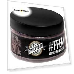 FFEM Бойлы растворимые Super Soluble Boilies Sweet Squid 16/20мм (200г)