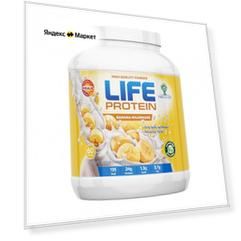 Протеин Tree of Life Life Protein, 1800 гр., банановый коктейль