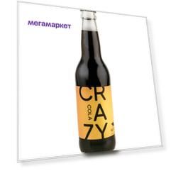 Напиток SPACE Crazy Cola безалкогольный 330мл