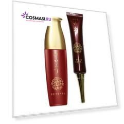 эссенция с экстрактом красного женьшеня + увлажняющая сыворотка bergamo yezihu essence + moisture serum