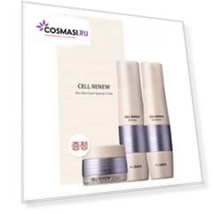 набор уходовый антивозрастной the saem cell renew bio skin care special 2 set n