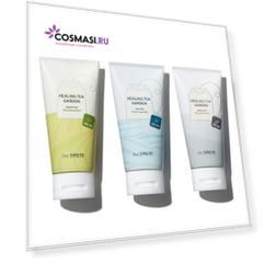 очищающая пенка the saem healing tea garden cleansing foam