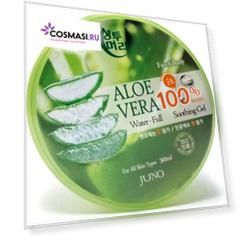 успокаивающий гель в алоэ juno sangtumeori aloe 100% soothing gel