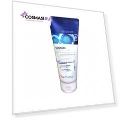 увлажняющая очищающая пенка с коллагеном farmstay collagen water full moist deep cleansing foam