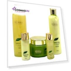 набор для лица уходовый deoproce premium greentea total solution 3 set