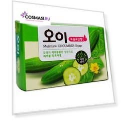 мыло огуречное mukunghwa moisture cucumber soap