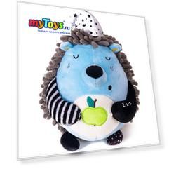 Мягкая игрушка Gulliver "Кофейная" Ёжик Засоня, 15 см